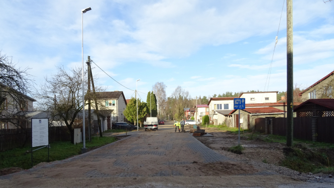 Aktuālie būvniecības darbi pilsētā