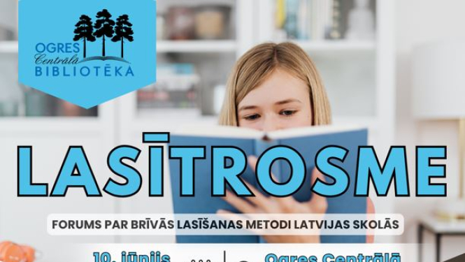 Ogres Centrālajā bibliotēkā 10. jūnijā tiksies bibliotekāri, pedagogi un bērnu lasītprieka entuziasti no visas Latvijas