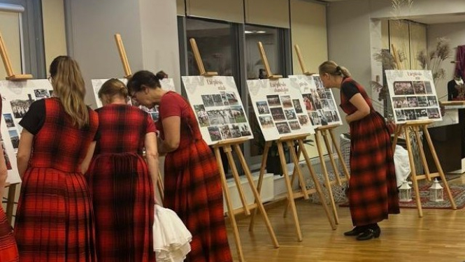 Deju kolektīvs Lāčplēsis iekārto izstādi par godu savai 60 gadu jubilejai