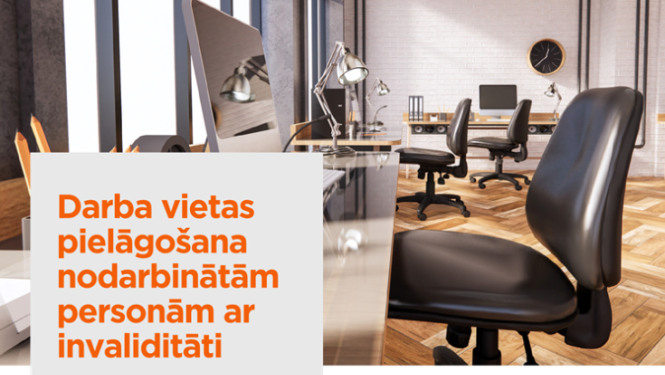 Darba devējiem, kuri nodarbina cilvēkus ar invaliditāti,  NVA piedāvā atbalstu – ergoterapeita pakalpojumu un līdz 1000 eiro darba vietas pielāgošanai 