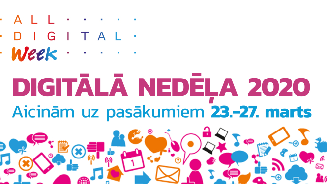 Aicinām piedalīties Digitālajā Nedēļā 2020!