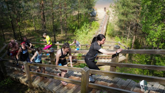 Drosmes skrējiens Ogres Zilajos kalnos 26. aprīlī