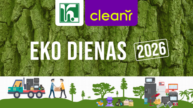  "Ķilupe" aicina iedzīvotājus "EKO Dienās 2026" atbrīvoties no atkritumiem bez maksas