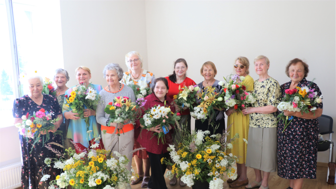 Ogres invalīdu biedrība sveic jubilārus