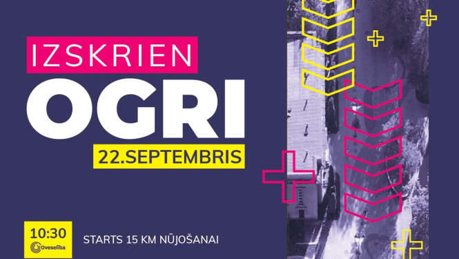 Ogrē atdzimst rudens skrējienu tradīcija