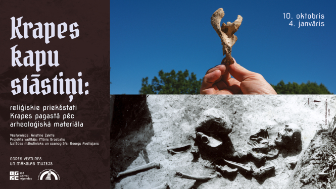 Veļu laikā Ogres muzejs piedāvā izstādi “Krapes kapu stāstiņi”