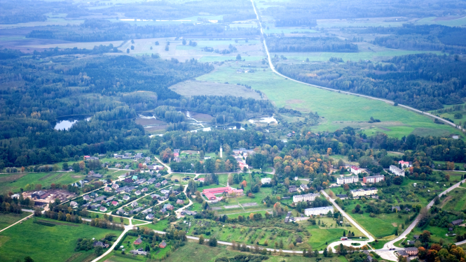 Ķeipenē tiek atjaunots ielu segums un uzlabots apgaismojums