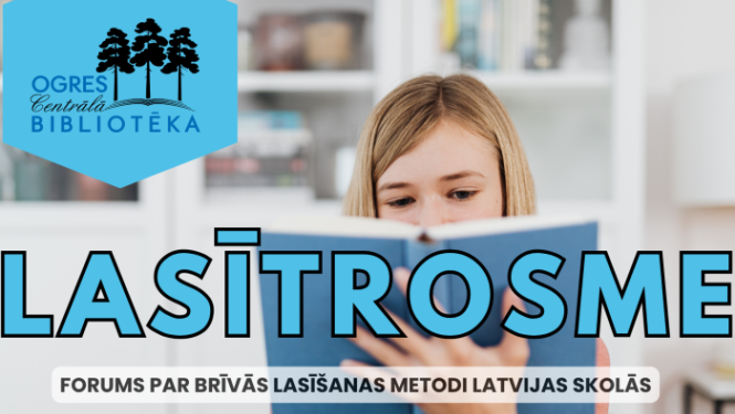 Aicina pieteikties konferencei "Lasītrosme. Forums par brīvās lasīšanas metodi Latvijas skolās”