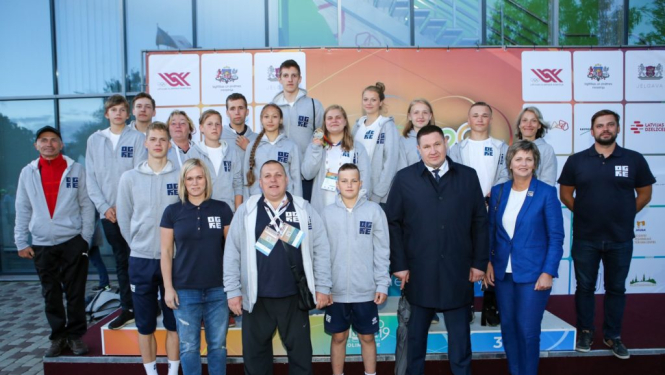 Ogres novada sportistiem medaļas Jaunatnes Olimpiādē