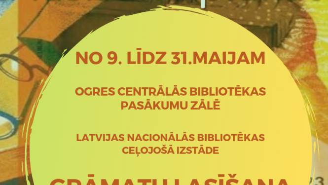 Latvijas Nacionālās bibliotēkas ceļojošā izstāde “Grāmatu lasīšana plakātos”