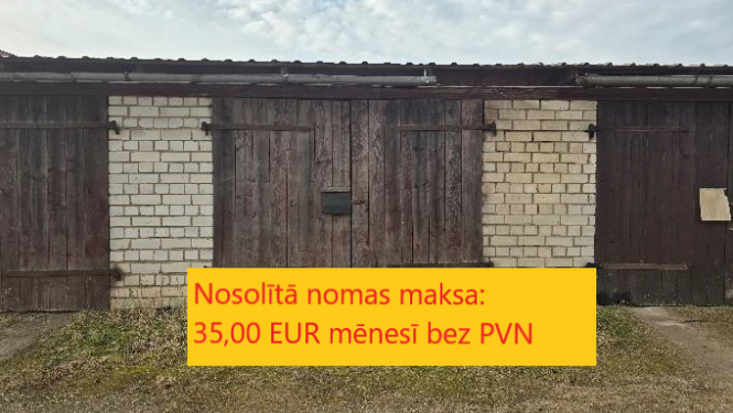Izsoles rezultāts objektam Lejasķirši 23, Madlienā. Nosolītā nomas maksa 35 eur mēnesī bez PVN