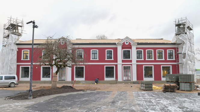 Neatkarības laukumā esošās muzeja ekspozīcijas ēka 2024.gada 17.decembrī