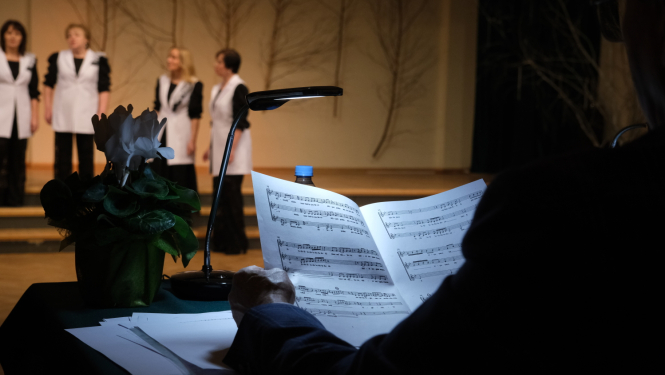 Ogres novada vokālo ansambļu skate - notis