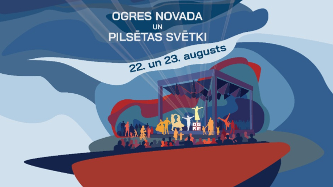 Ogres pilsētas svētki 2025_svētku baneris