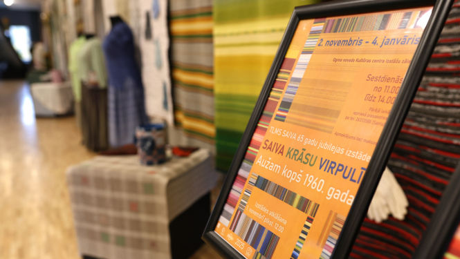 Tautas lietišķās mākslas studijas SAIVA jubilejas izstāde