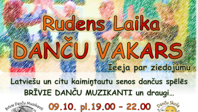 Šodien Ogresgalā “Rudens laika danču vakars”