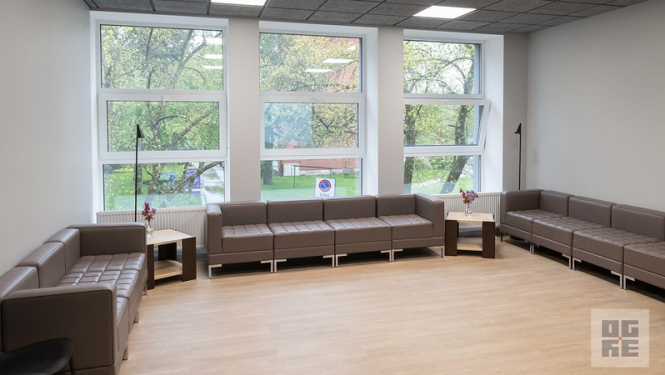 Oveelība jaunās telpās