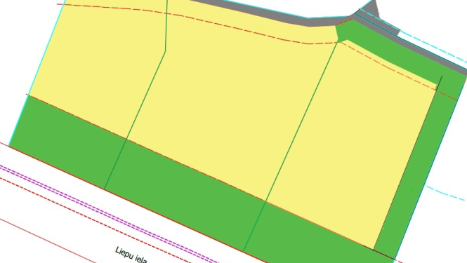 Lokālplānojuma publiskā apspriešana īpašumam "'Pērles" Ogresgala pagastā. Teritorijas novietojuma karte.
