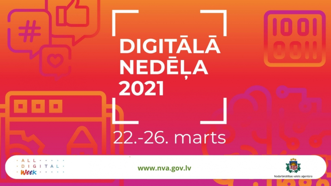 NVA ielūdz uz Digitālās nedēļas pasākumiem