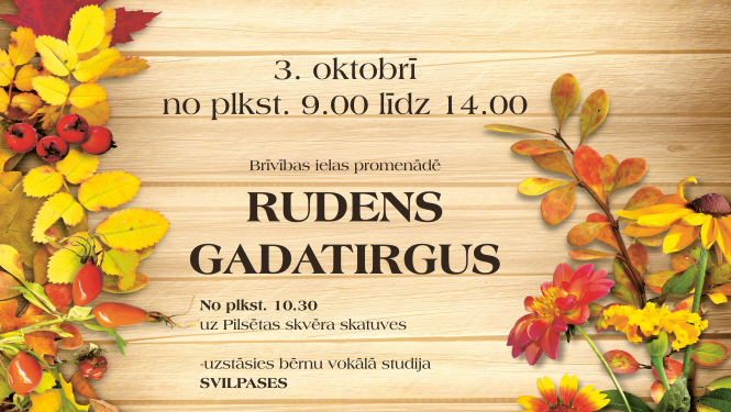Rudens gadatirgus Ogrē