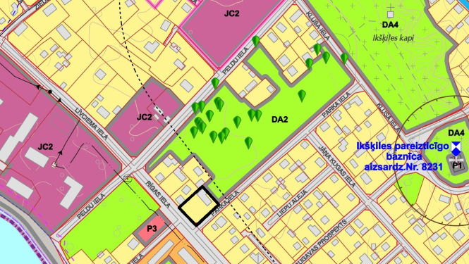 Ogres novada pašvaldība 2025. gada 30. janvārī ir apstiprinājusi  saistošos noteikumus Nr. 2/2025 (prot. Nr. 1; 30.) “Par lokālplānojuma zemes vienībai Rīgas ielā 3, Ikšķilē, Ogres novadā, teritorijas izmantošanas un apbūves noteikumu un grafiskās daļas apstiprināšanu”