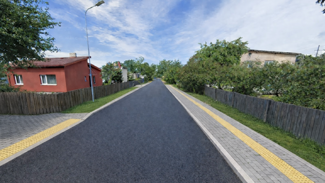 Vizualizācija Akmeņu ielas posmam