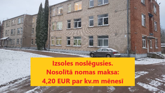 Izsoles rezultāts - Suntažu internātskola