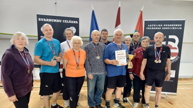 LVSV 62. sacensības svarbumbu celšanā 2025. gada 25. aprīlī