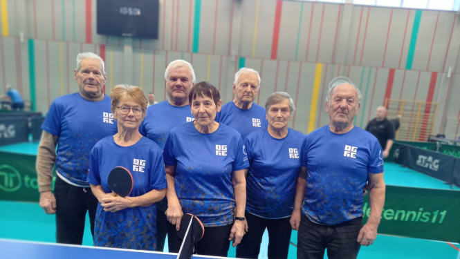 Ogres novada galda tenisistiem medaļu birums 62. LSVS pašvaldību sporta spēlēs