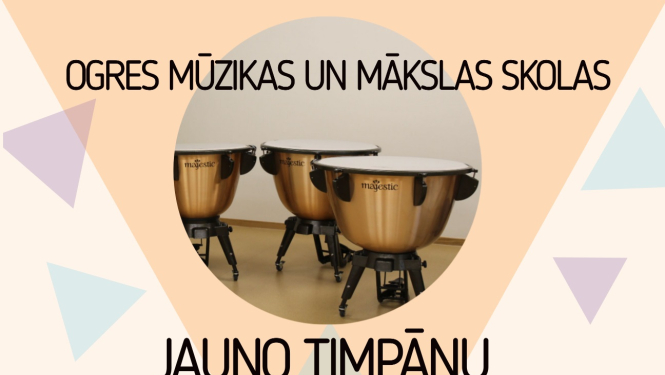 Timpānu ieskandināšanas koncerts Ogres Mūzikas un mākslas skolā