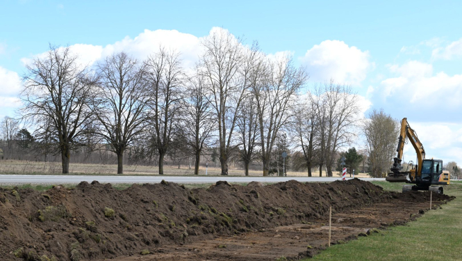 Aktuālie būvniecības darbi Ogres novadā - veloceliņa Ciemupe - Ķegums būvniecība