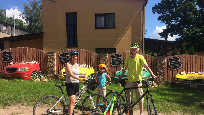 „ExitRīga” veloorientēšanās Ogres kārta apbur dalībniekus ar krāšņiem skatiem