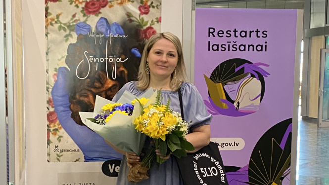 Vidzemes lasīšanas vestnese - Mārīte Dzalba no Madlienas