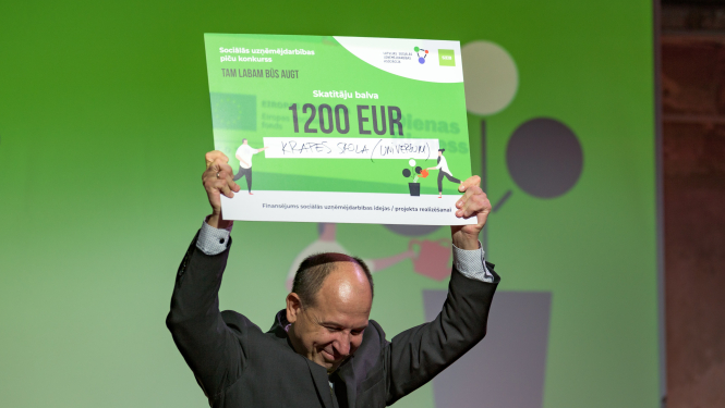 Sociālās uzņēmējdarbības piču konkursā uzvar  “Correcty” un Krapes skola "Universum"