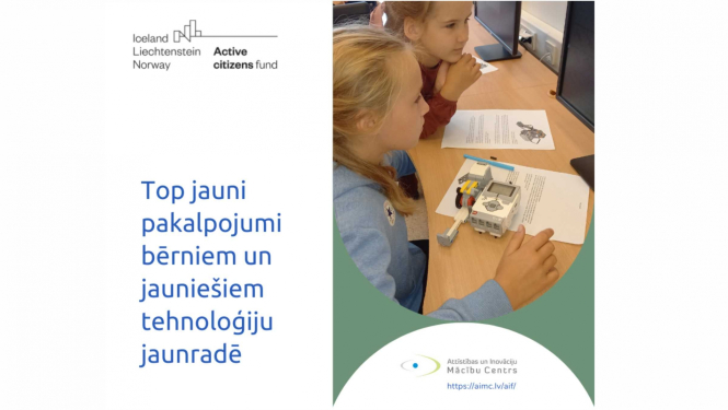 Aicinām piedalīties aptaujā par interešu un brīvā laika nodarbībām bērniem un jauniešiem tehnoloģiju jaunradē