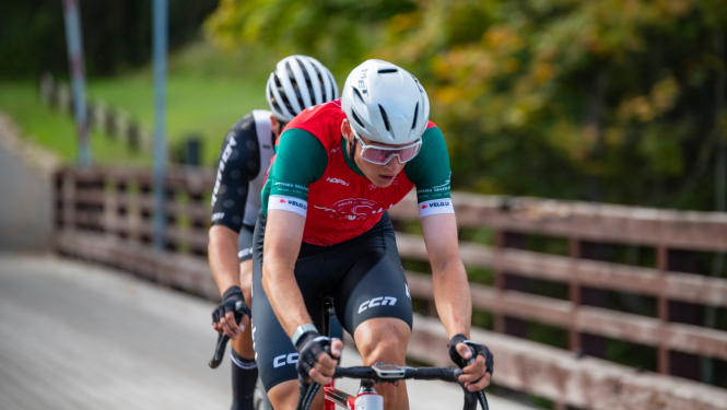 Alekss Krasts LVM MTB Ogre kopvērtējuma uzvarētājs