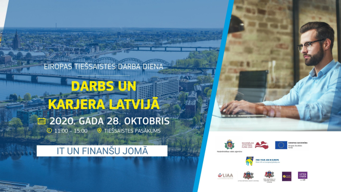 Norisināsies tiešsaistes darba diena speciālistu piesaistei IT un finanšu jomai