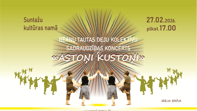 Attēls saļganos toņos, bermo tautas tērpos dejo aplī