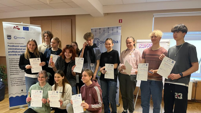 Oveselība nometnes jauniešiem "Esi brīvs no atkarībām!" 02_2023