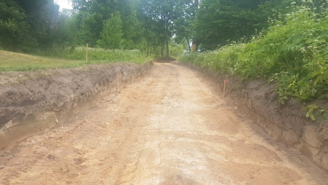 Mazozolu pagastā pārbūvē ceļu uz “Atpūtniekiem”