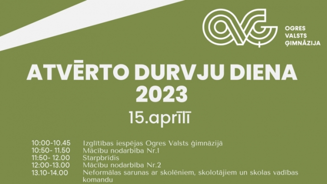 Atvērto durvju diena