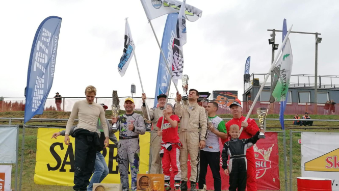 SK “Ogre” komanda – Latvijas čempione autokrosā