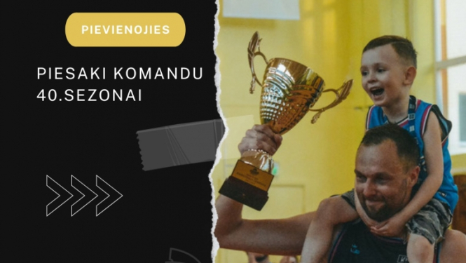 Piesaki savu komandu Ogres basketbola čempionātam!