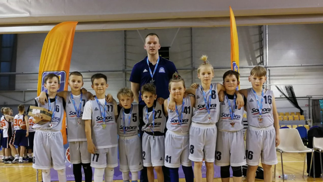 Ogres Basketbola skolas komandai 3. vieta LJBL turnīrā “Baltais kauss”