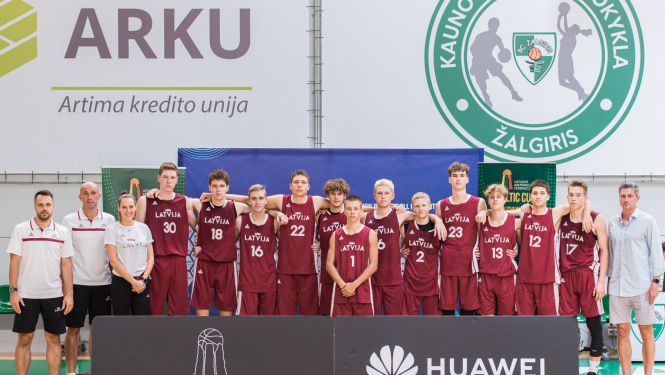 Ogres Basketbola skolas audzēkņi Latvijas jauniešu izlasēs