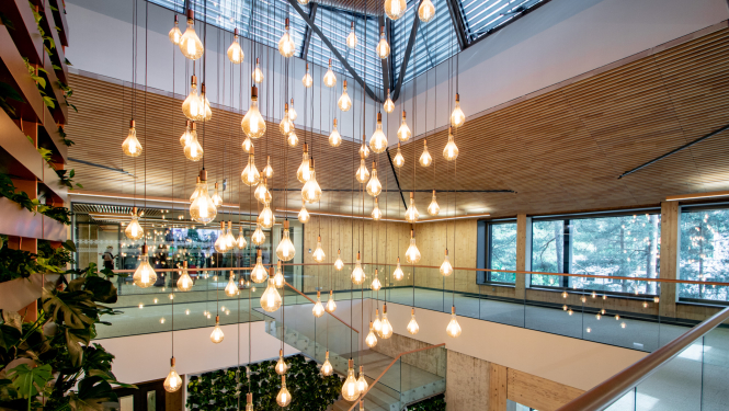 OCB ēka no iekšpuses