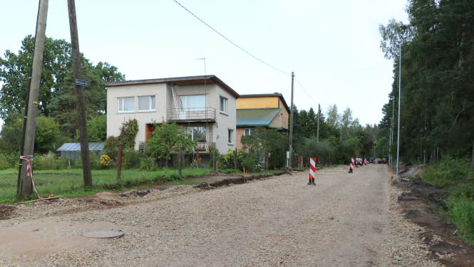 Aktuālie infrastruktūras sakārtošanas darbi novadā
