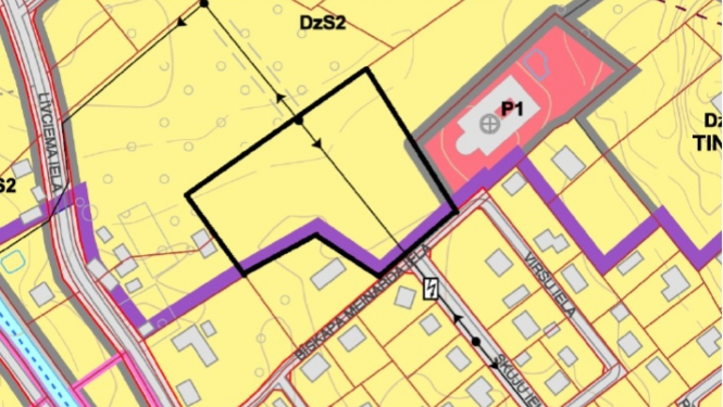 Zemes vienība Bīskapa Meinarda ielā 5A, Ikšķilē