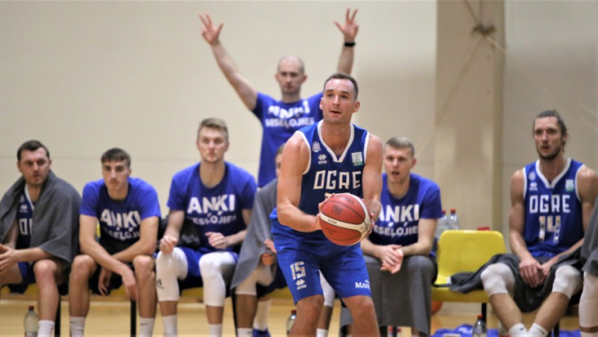 BK "Ogre" gūst trešo uzvaru