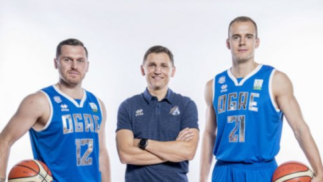 Starp labākajiem - BK “Ogre” spēlētāji un treneris